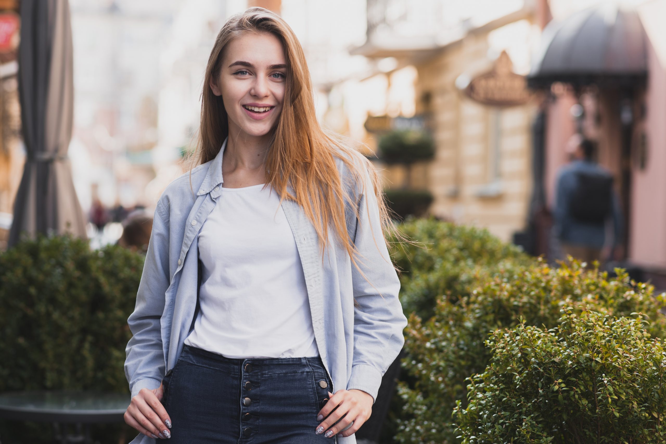 portrait of beautiful girl