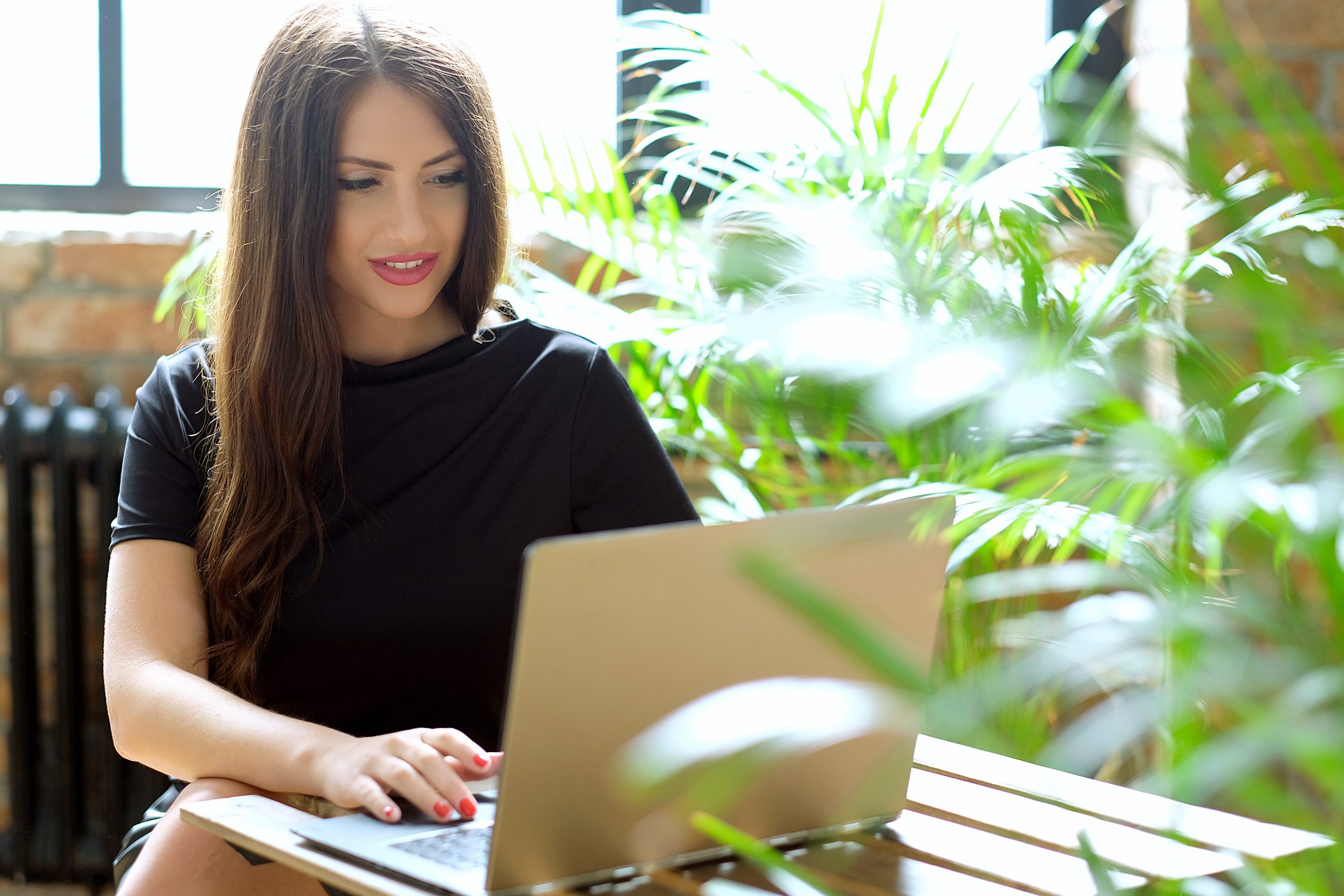 Beautiful woman laptop mail order bride Pricing